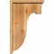 Ekena Millwork Del Monte Rough Sawn Corbel w/Backplate, Western Red Cedar, 8"W x 14"D x 22"H COR08X14X22DEL01RWR - alternate 4